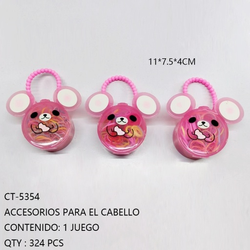 [CT-5354 [324 PZS/ CAJA]] [CT-5354] ACCESORIOS PARA EL CABELLO 