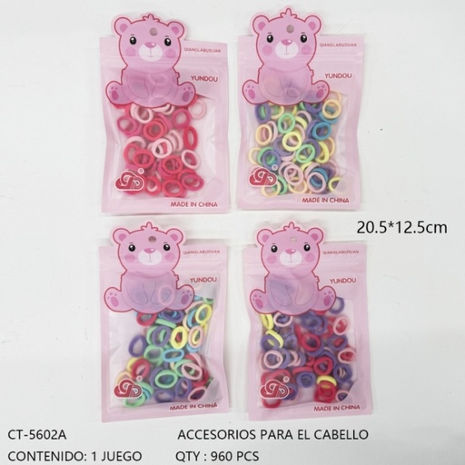 [CT-5602A [960 PZS/ CAJA]] [CT-5602A] ACCESORIOS PARA EL CABELLO 