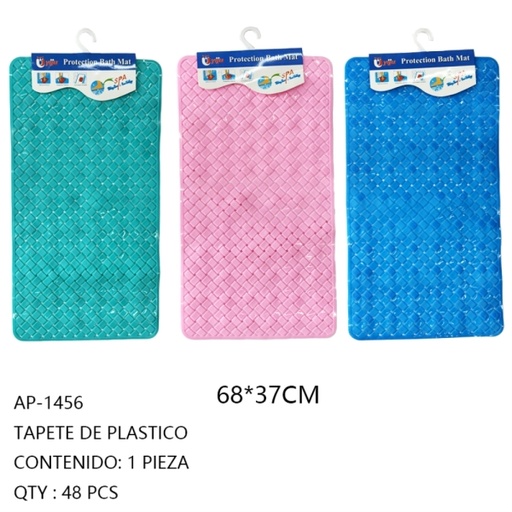 [AP-1456 [48 PZS/ CAJA]] [AP-1456] TAPETE DE PLASTICO 