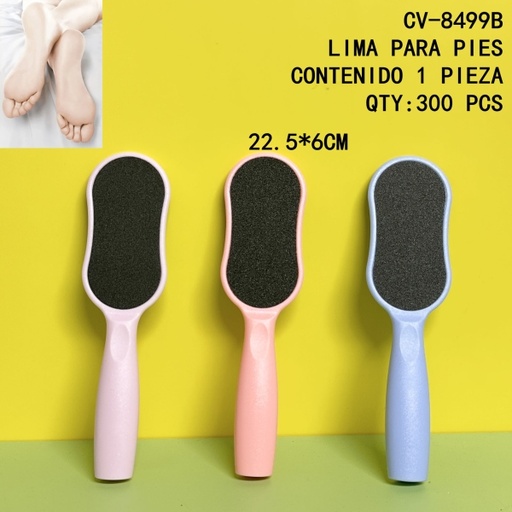 [CV-8499B [300 PZS/ CAJA]] [CV-8499B] LIMA PARA PIES 