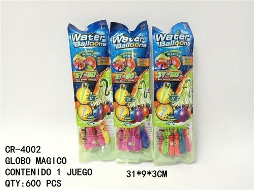 [CR-4002 [600 PZAS/ CAJA]] [CR-4002] GLOBO MAGICO 