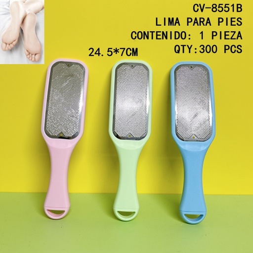 [CV-8551B [300 PZS/ CAJA]] [CV-8551B] LIMA PARA PIES 