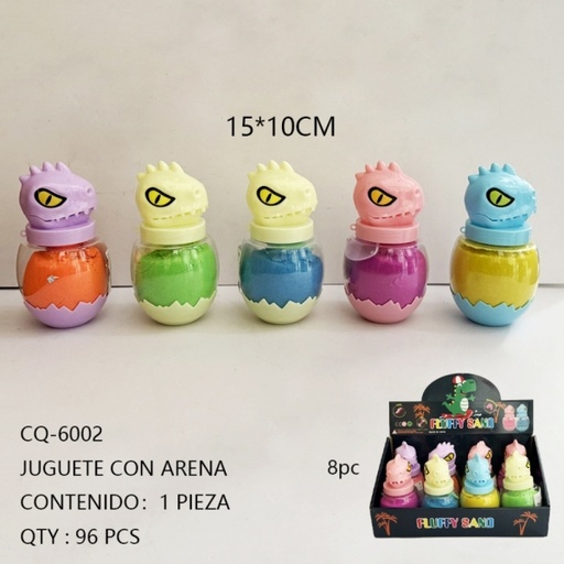 [CQ-6002 [96 PZS/ CAJA]] [CQ-6002] JUGUETE CON ARENA 