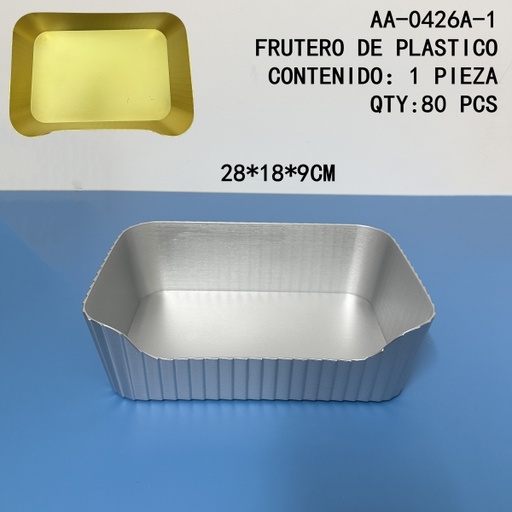 [AA-0426A-1 [80 PZS/ CAJA]] [AA-0426A-1] FRUTERO DE PLASTICO 