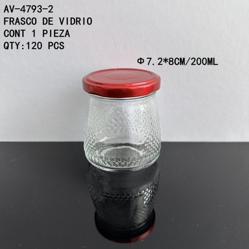 [AV-4793-2 [120 PZS/ CAJA]] [AV-4793-2] FRASCO DE VIDRIO 