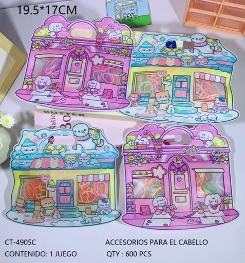 [CT-4905C [600 PZS/ CAJA]] [CT-4905C] ACCESORIOS PARA EL CABELLO 