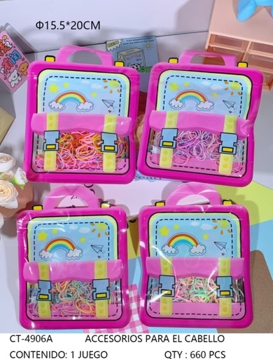 [CT-4906A [660 PZS/ CAJA]] [CT-4906A] ACCESORIOS PARA EL CABELLO 