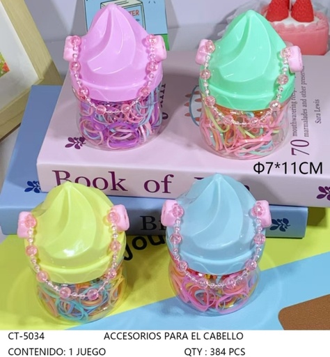 [CT-5034 [384 PZS/ CAJA]] [CT-5034] ACCESORIOS PARA EL CABELLO 