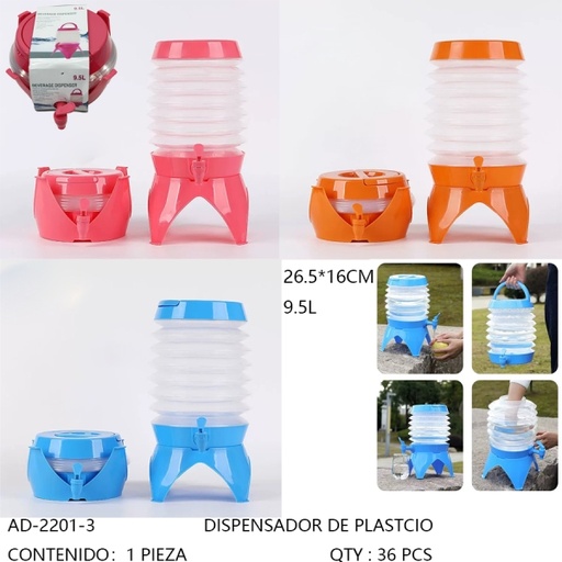 [AD-2201-3 [18 PZS/ CAJA]] [AD-2201-3] DISPENSADOR DE PLASTCIO 