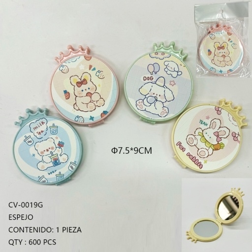[CV-0019G [600 PZS/ CAJA]] [CV-0019G] ESPEJO 