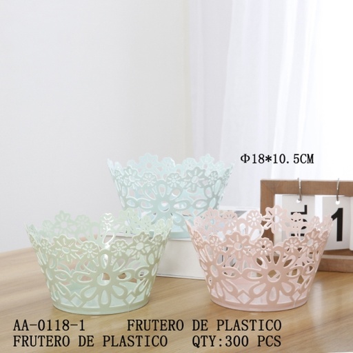 [AA-0118-1 [300 PZS/CAJA]] [AA-0118-1] FRUTERO DE PLASTICO