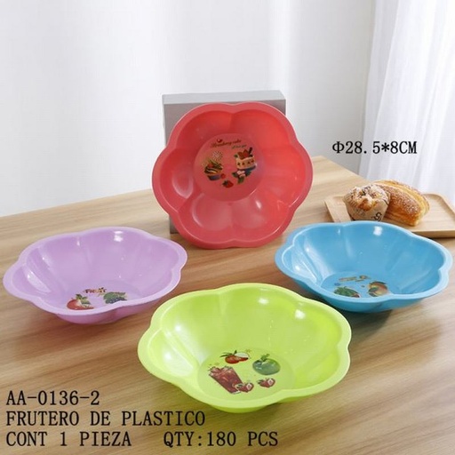 [AA-0136-2 [180 PZS/CAJA]] [AA-0136-2] FRUTERO DE PLASTICO