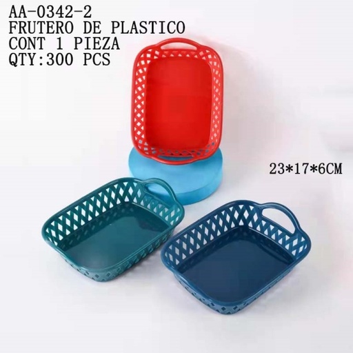 [AA-0342-2 [300 PZS/CAJA]] [AA-0342-2] FRUTERO DE PLASTICO