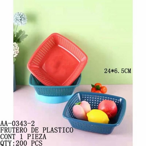 [AA-0343-2 [200 PZS/CAJA]] [AA-0343-2] FRUTERO DE PLASTICO