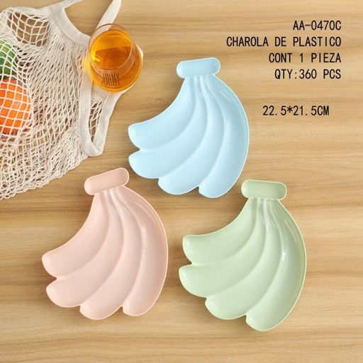 [AA-0470C [360 PZS/CAJA]] [AA-0470C] B-CHAROLA DE PLASTICO