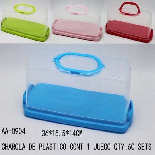 [AA-0904 [60 PZS/CAJA]] [AA-0904] CHAROLA DE PLASTICO