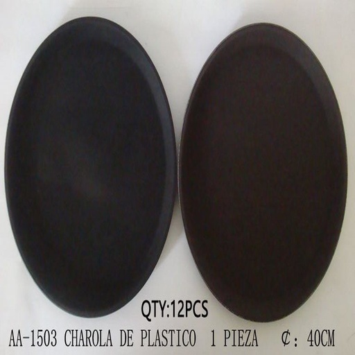 [AA-1503 [12 PZS/CAJA]] [AA-1503] CHAROLA DE PLASTICO