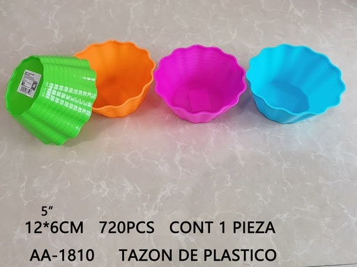 [AA-1810 [720 PZS/CAJA]] [AA-1810] TAZON DE PLASTICO