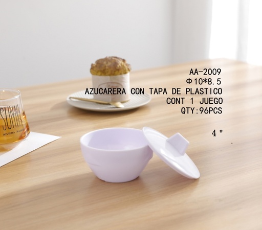 [AA-2009 [96 PZS/CAJA]] [AA-2009] AZUCARERA CON TAPA DE PLASTICO