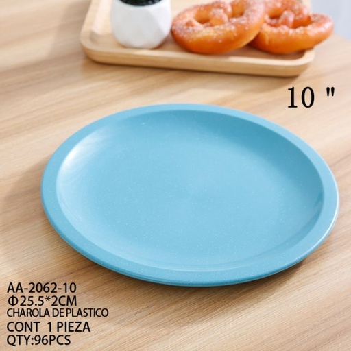 [AA-2062-10 [96 PZS/CAJA]] [AA-2062-10] CHAROLA DE PLASTICO