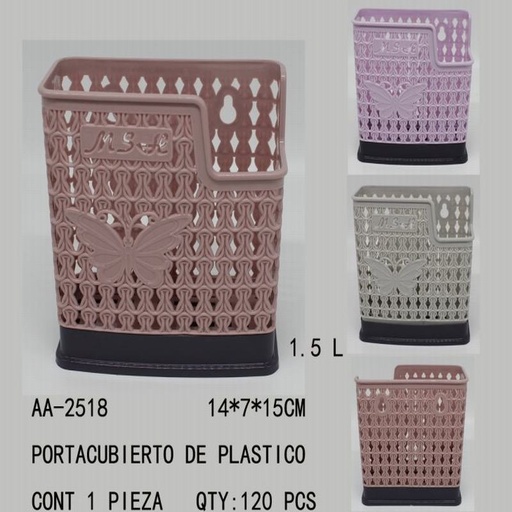 [AA-2518 [120 PZS/CAJA]] [AA-2518] B-PORTACUBIERTO DE PLASTICO