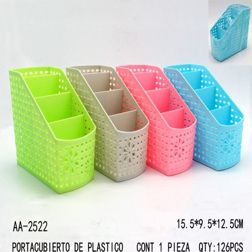 [AA-2522 [126 PZS/CAJA]] [AA-2522] PORTACUBIERTO DE PLASTICO