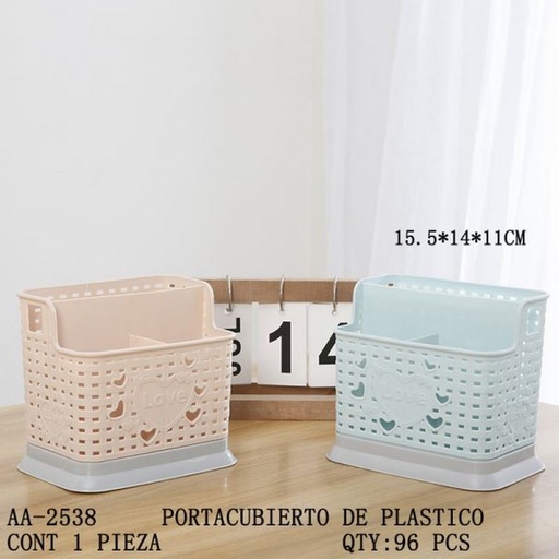 [AA-2538 [96 PZS/CAJA]] [AA-2538] PORTACUBIERTO DE PLASTICO