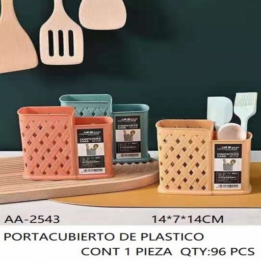 [AA-2543 [96 PZS/CAJA]] [AA-2543] PORTACUBIERTO DE PLASTICO