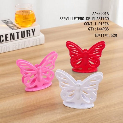 [AA-3001A [144 PZS/CAJA]] [AA-3001A] SERVILLETERO DE PLASTICO