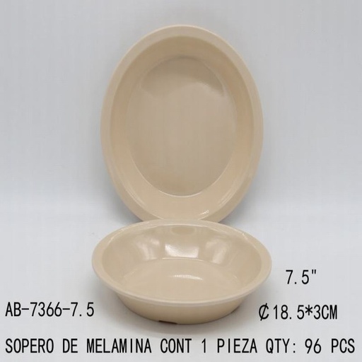[AB-7366-7.5 [96 PZS/CAJA]] [AB-7366-7.5] SOPERO DE MELAMINA