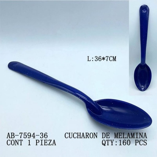 [AB-7594-36 [160 PZS/CAJA]] [AB-7594-36] CUCHARON DE MELAMINA