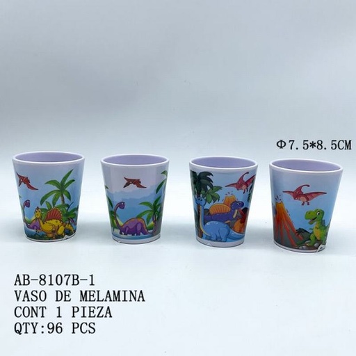 [AB-8107B-1 [96 PZS/CAJA]] [AB-8107B-1] VASO DE MELAMINA