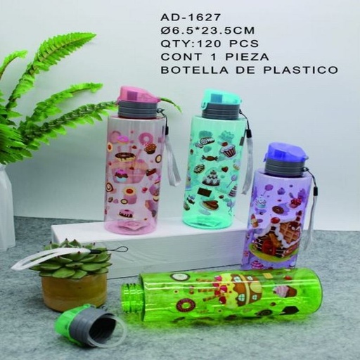[AD-1627 [120 PZS/CAJA]] [AD-1627] BOTELLA DE PLASTICO