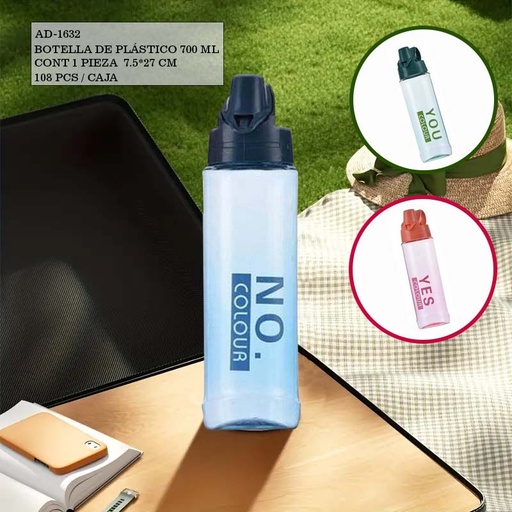[AD-1632 [108 PZS/CAJA]] [AD-1632] BOTELLA DE PLASTICO