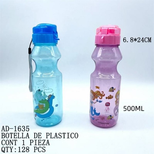 [AD-1635 [128 PZS/CAJA]] [AD-1635] BOTELLA DE PLASTICO