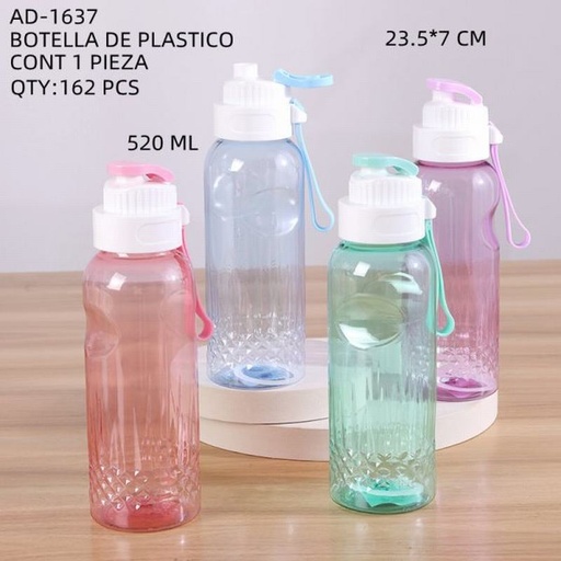 [AD-1637 [162 PZS/CAJA]] [AD-1637] BOTELLA DE PLASTICO