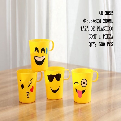 [AD-3852 [600 PZS/CAJA]] [AD-3852] TAZA DE PLASTICO