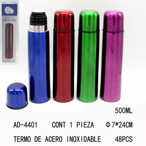 [AD-4401 [48 PZS/CAJA]] [AD-4401] TERMO DE ACERO INOXIDABLE