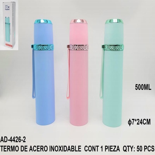 [AD-4426-2 [50 PZS/CAJA]] [AD-4426-2] TERMO DE ACERO INOXIDABLE