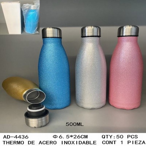 [AD-4436 [50 PZS/CAJA]] [AD-4436] THERMO DE ACERO INOXIDABLE