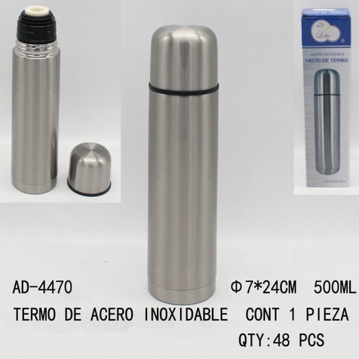 [AD-4470 [48 PZS/CAJA]] [AD-4470] TERMO DE ACERO INOXIDABLE
