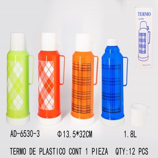 [AD-6530-3 [12 PZS/CAJA]] [AD-6530-3] TERMO DE PLASTICO