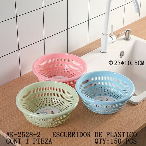 [AK-2528-2 [150 PZS/CAJA]] [AK-2528-2] ESCURRIDOR DE PLASTICO