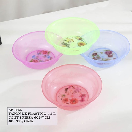 [AK-2655 [400 PZS/CAJA]] [AK-2655] TAZON DE PLASTICO