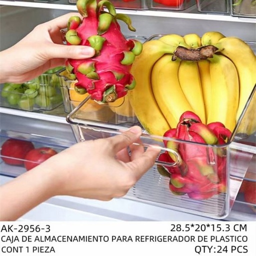 [AK-2956-3 [24 PZS/CAJA]] [AK-2956-3] CAJA DE ALMACENAMIENTO PARA REFRIGERADOR DE PLASTICO