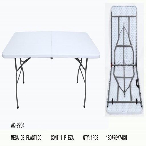 [AK-9904 [1 PZS/CAJA]] [AK-9904] MESA DE PLASTICO