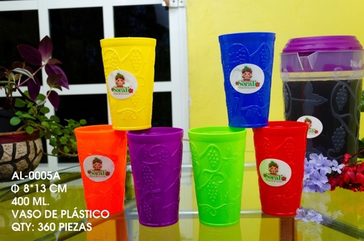 [AL-0005A [360 PZS/CAJA]] [AL-0005A] VASO DE PLASTICO