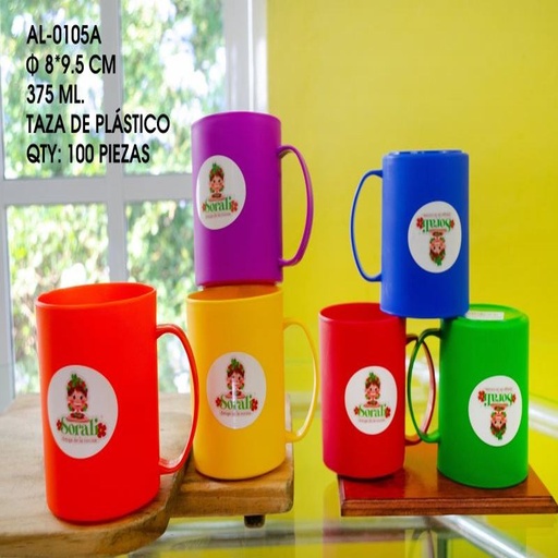 [AL-0105A [100 PZS/CAJA]] [AL-0105A] TAZA DE PLASTICO