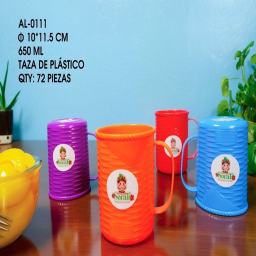 [AL-0111 [72 PZS/CAJA]] [AL-0111] TAZA DE PLASTICO