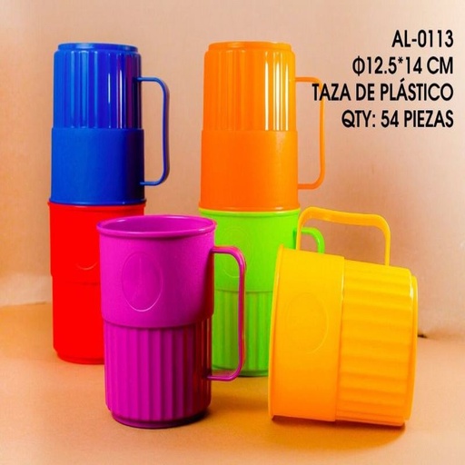 [AL-0113 [54 PZS/CAJA]] [AL-0113] TAZA DE PLASTICO